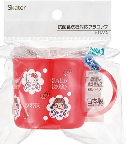 Skater [PEKO x Hello Kitty Friends] Antibacterial Dishwasher Safe Plastic Cup