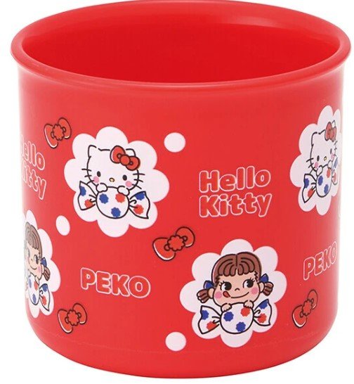 Skater [PEKO x Hello Kitty Friends] Antibacterial Dishwasher Safe Plastic Cup