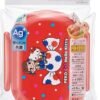 Skater [PEKO x Hello Kitty Nakayoshi]  Antibacterial Dishwasher Safe Soft Lid Tight Lunch Box Oval